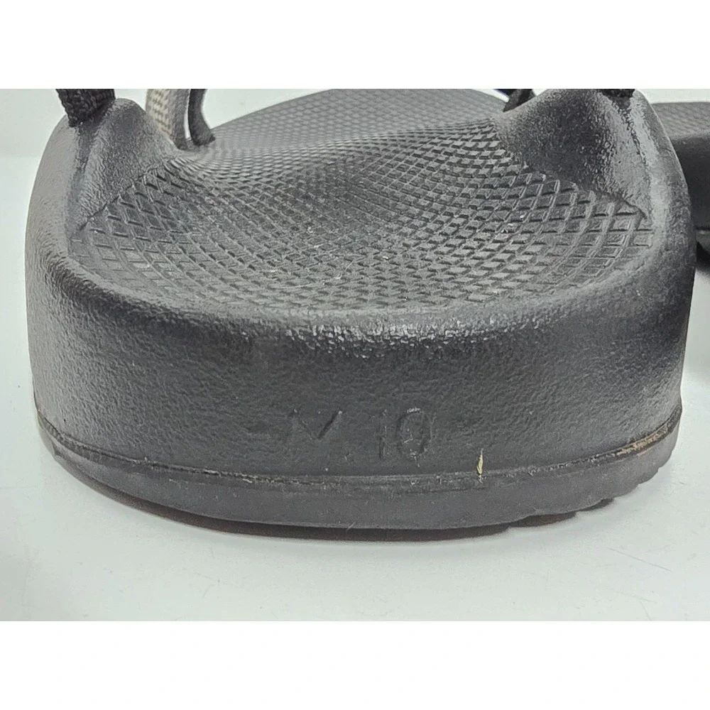 Chaco Sandals Mens Size 10 Z Cloud Black Gray Adjustable Strap Outdoor Hiking